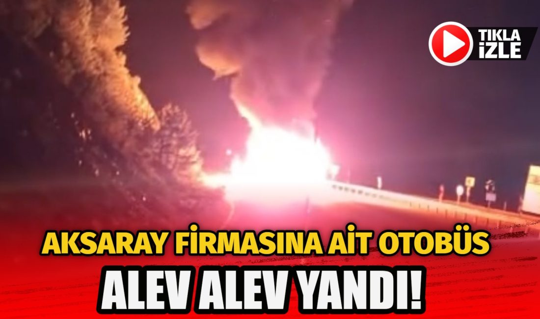 Aksaray firmasına ait yolcu