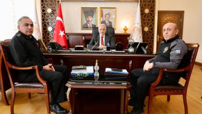 Aksaray’da genel güvenlik ve asayiş konularının ele alındığı toplantı, Vali