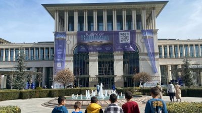 2025 Aile Yılı kapsamında Cumhurbaşkanlığı Külliyesi’nde düzenlenen Ramazan etkinliklerine çocuklar