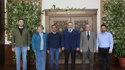 Erasmus Hareketliliği kapsamında Aksaray Üniversitesi’ne gelen Perulu akademisyenler, ASÜ Rektörü