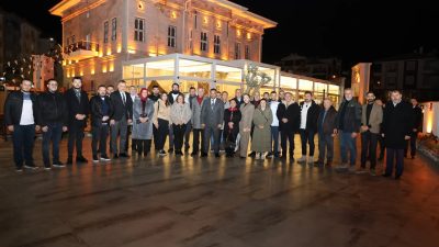Aksaray Ticaret ve Sanayi Odası öncülüğünde düzenlenen iftar programında, iş
