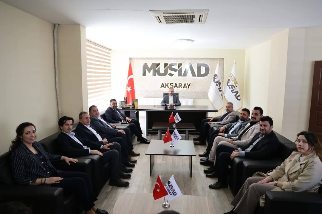 Aksaray Ticaret ve Sanayi Odası (ATSO) Başkanı Ahmet Koçaş ve