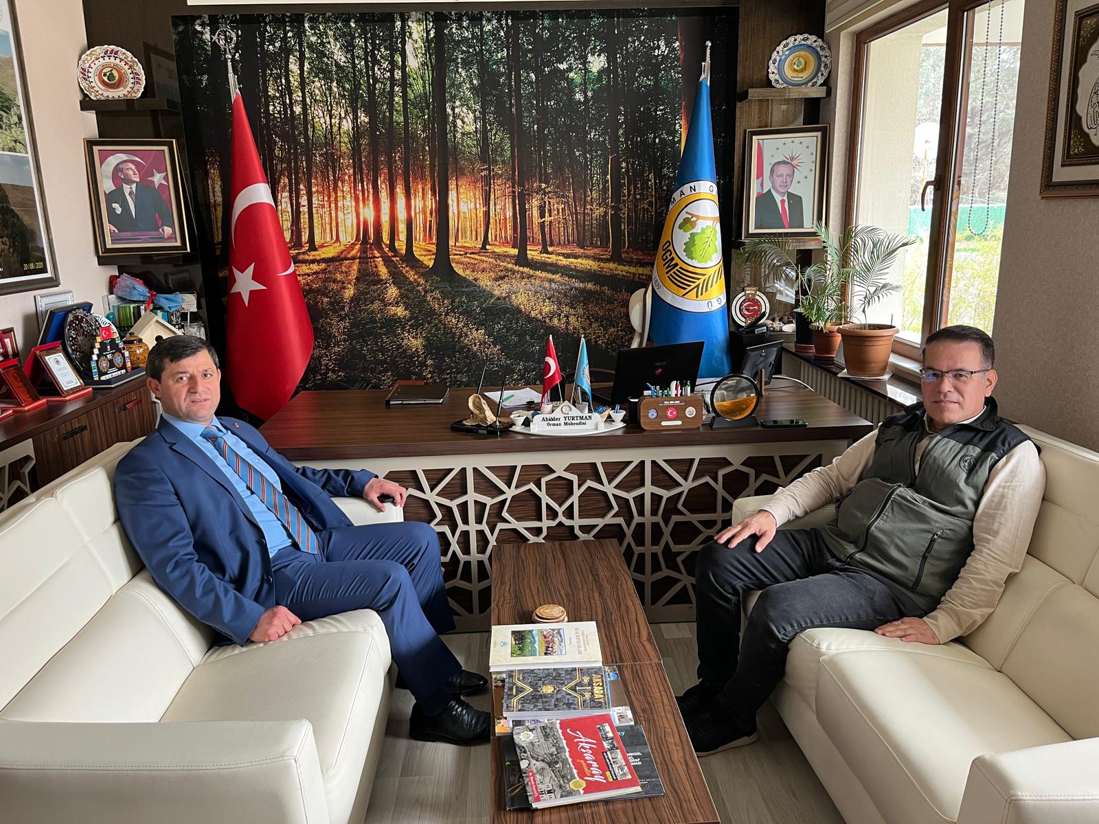 Baro Başkanından İl Müdürü  Yurtman’a ziyaret