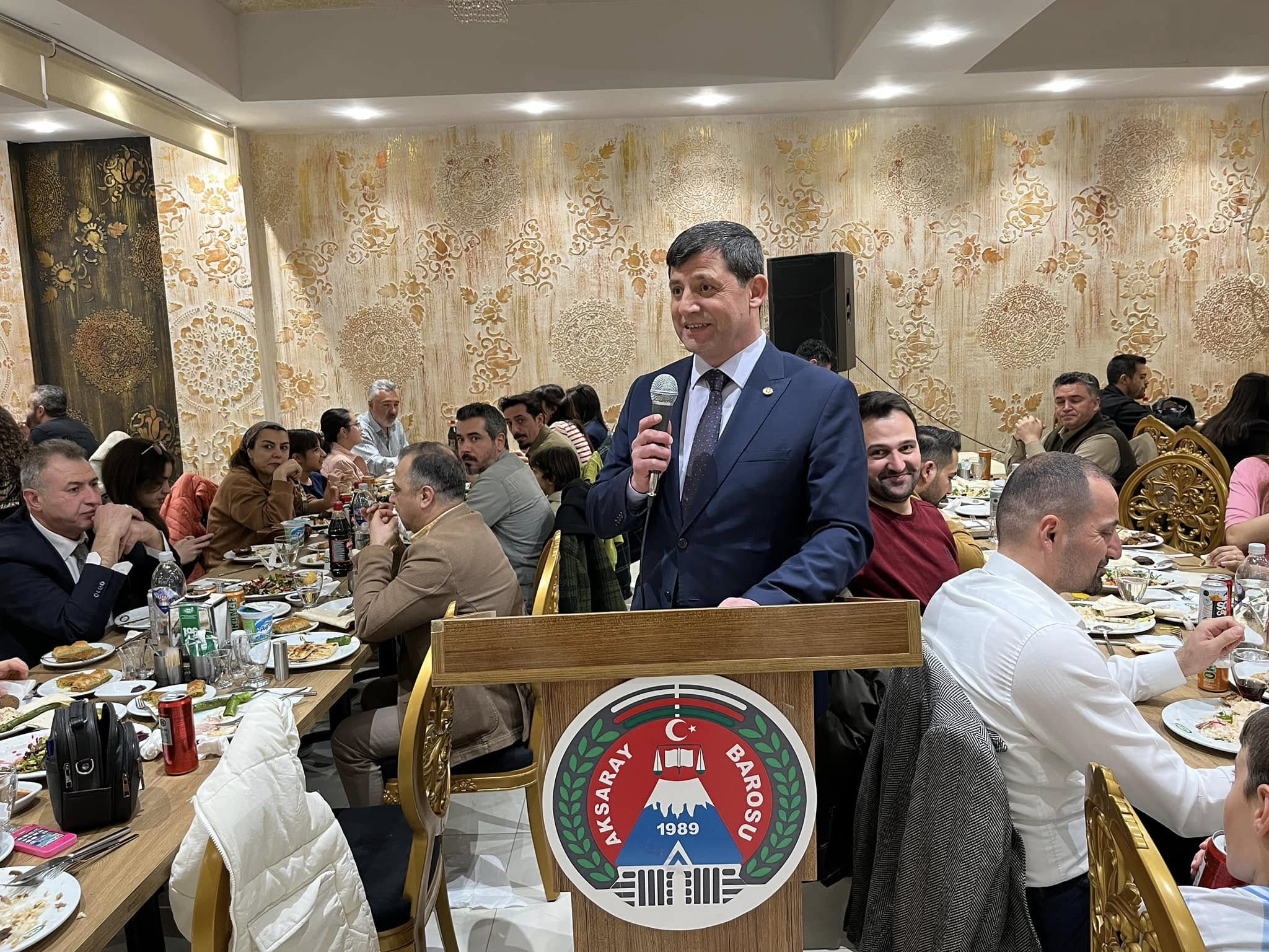 Aksaray’da gelenekselleşen buluşma; Hukuk camiası bir arada
