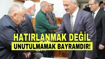 Aksaray’da Ramazan Bayramı, yalnızca ailelerin bir araya geldiği bir kutlama
