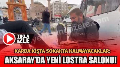 Aksaray Belediyesi, sokakta çalışan ayakkabı boyacıları ve boya ustaları için
