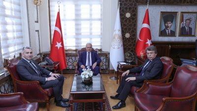 Aksaray Valisi Mehmet Ali Kumbuzoğlu, Aksaray Organize Sanayi Bölgesi’nde (OSB)