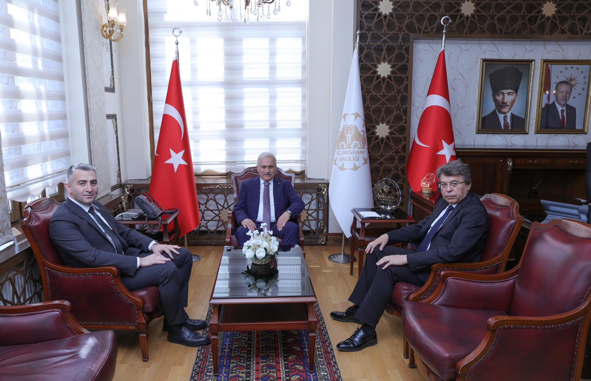 Aksaray sanayisinde yeni bir adım: Vali Kumbuzoğlu, Brisa yöneticileriyle görüştü