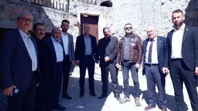 Aksaray’ın önemli kültürel miraslarından biri olan Demirci kasabasındaki tarihi kemer