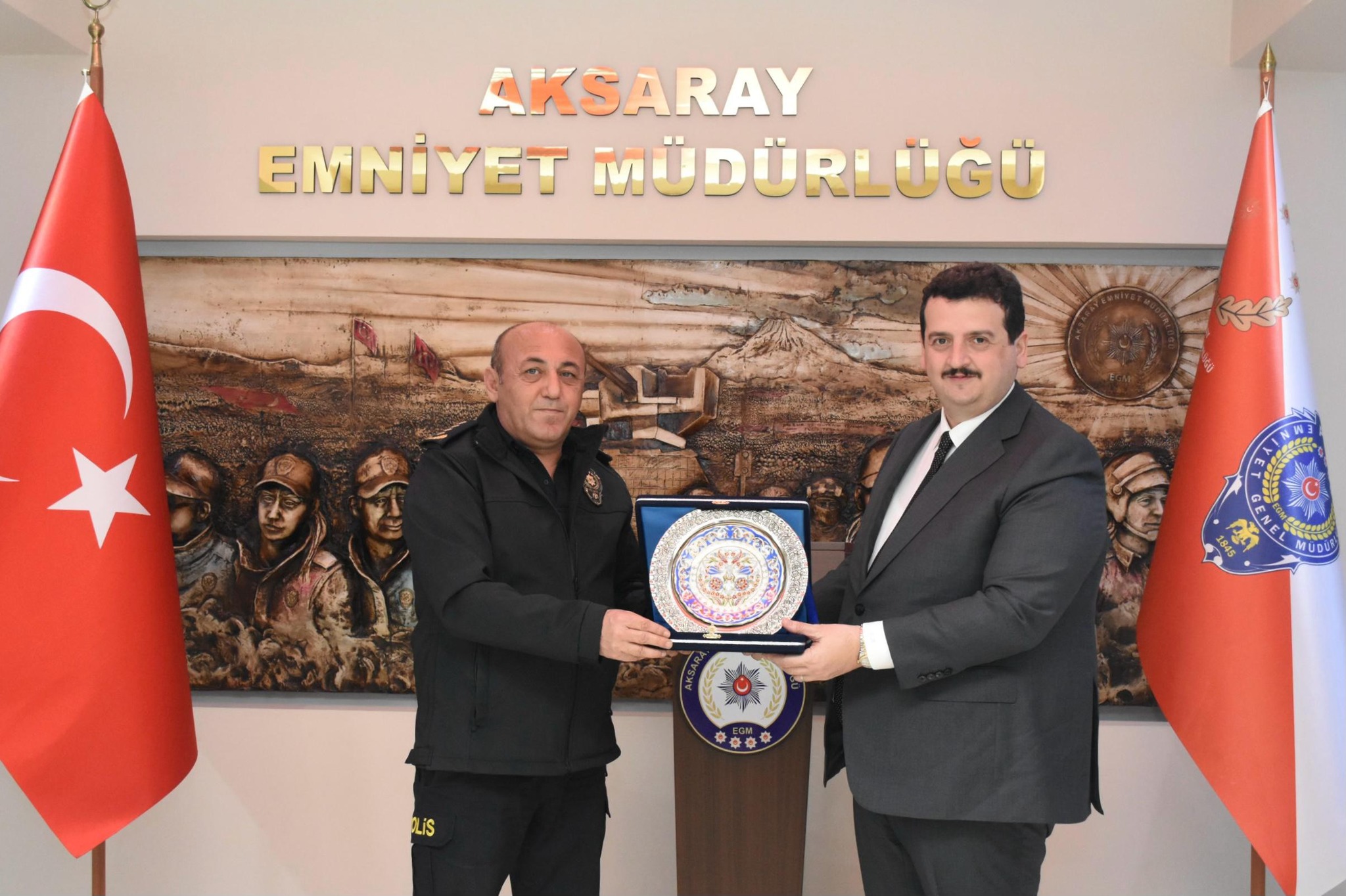 Polis Akademisi Başkanı Prof. Dr. Murat Balcı, Aksaray İl Emniyet