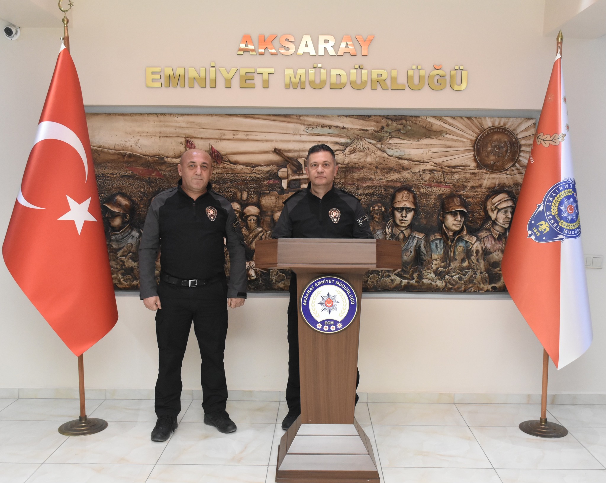 Aksaray İl Emniyet Müdürlüğü, önemli bir ziyarete ev sahipliği yaptı.
