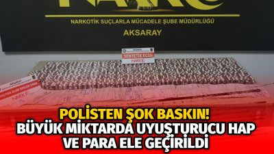 Aksaray Emniyet Müdürlüğü Narkotik Suçlarla Mücadele Şube Müdürlüğü ekipleri, Aksaray
