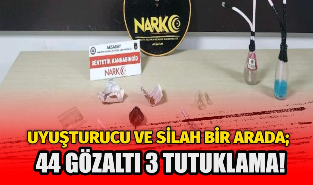 Aksaray Emniyet Müdürlüğü Narkotik