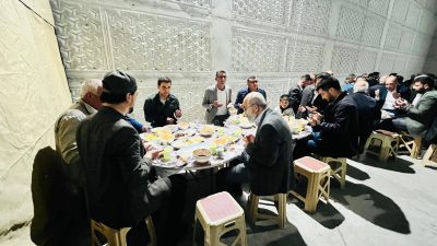Eskil Kaymakamı Fuat Yurddaş, kurum amirleri ile birlikte iftar ve