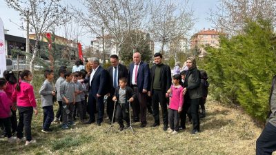 21-26 Mart Orman Haftası kapsamında, Aksaray Merkez Milli Egemenlik İlkokulu’nda
