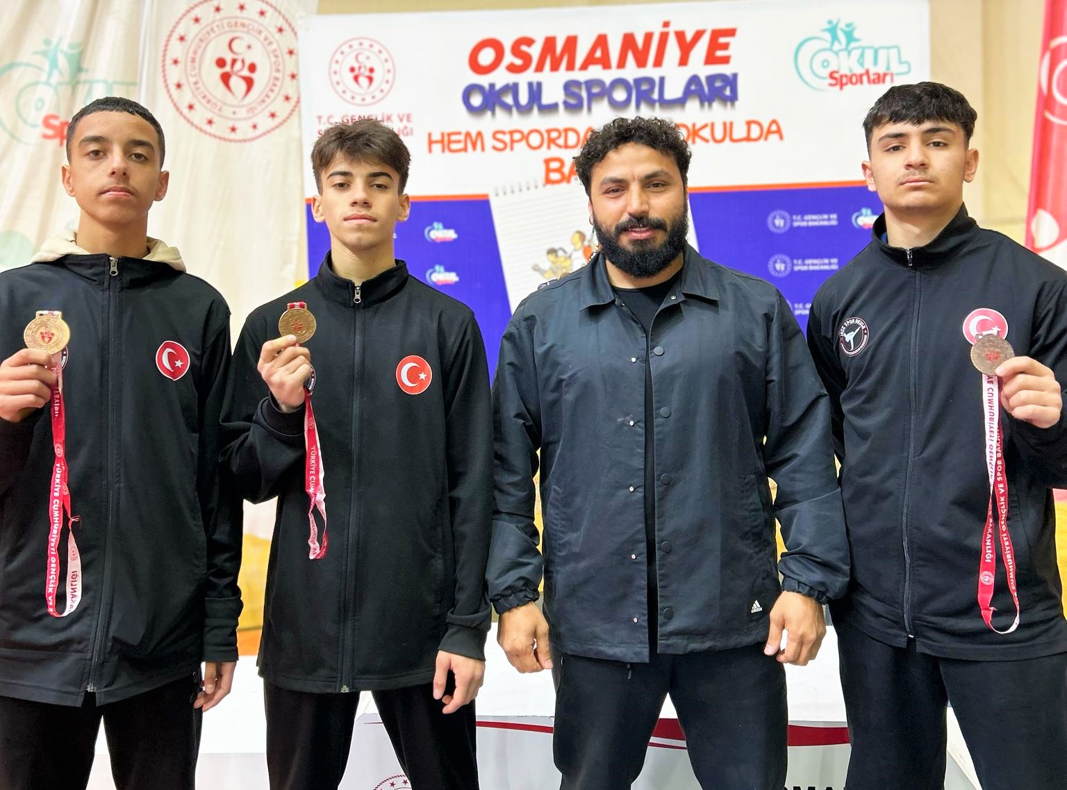 Osmaniye’deki Taekwondo müsabakalarında büyük başarı