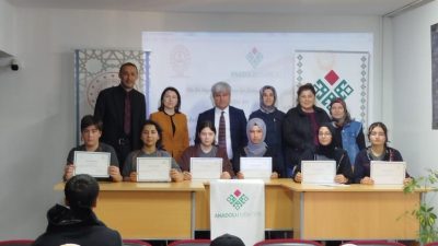 Aksaray İl Milli Eğitim Müdürlüğü bünyesinde yürütülen Anadolu Mektebi Yazar