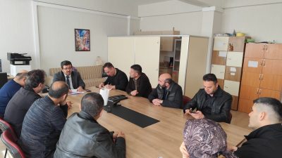 Ağaçören İlçe Millî Eğitim Müdürü Deniz Arslan başkanlığında gerçekleştirilen Okul