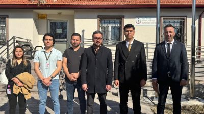 Güzelyurt Kaymakamı Muammer Yetiş, ilçedeki sağlık hizmetlerini yerinde incelemek amacıyla