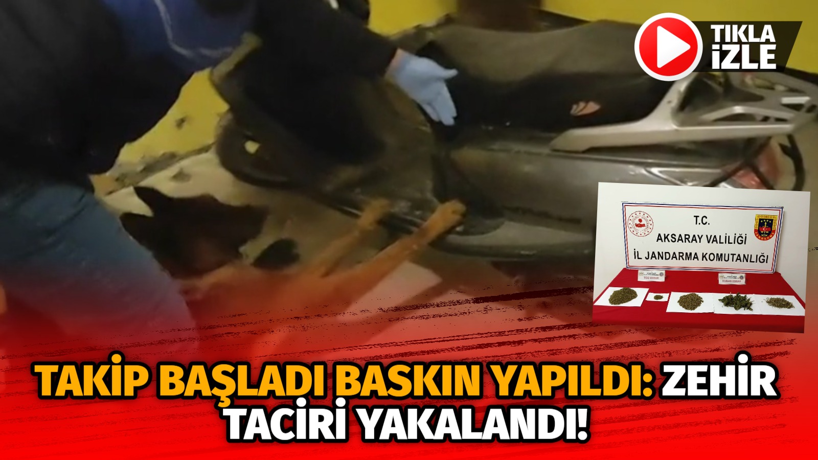 Aksaray İl Jandarma Komutanlığına bağlı ekipler tarafından yapılan istihbari çalışmalar