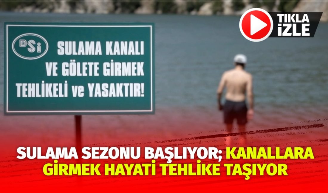 Ulurmak Sulamasında 2025 yılı sulama sezonu 28 Mart 2025 tarihinde