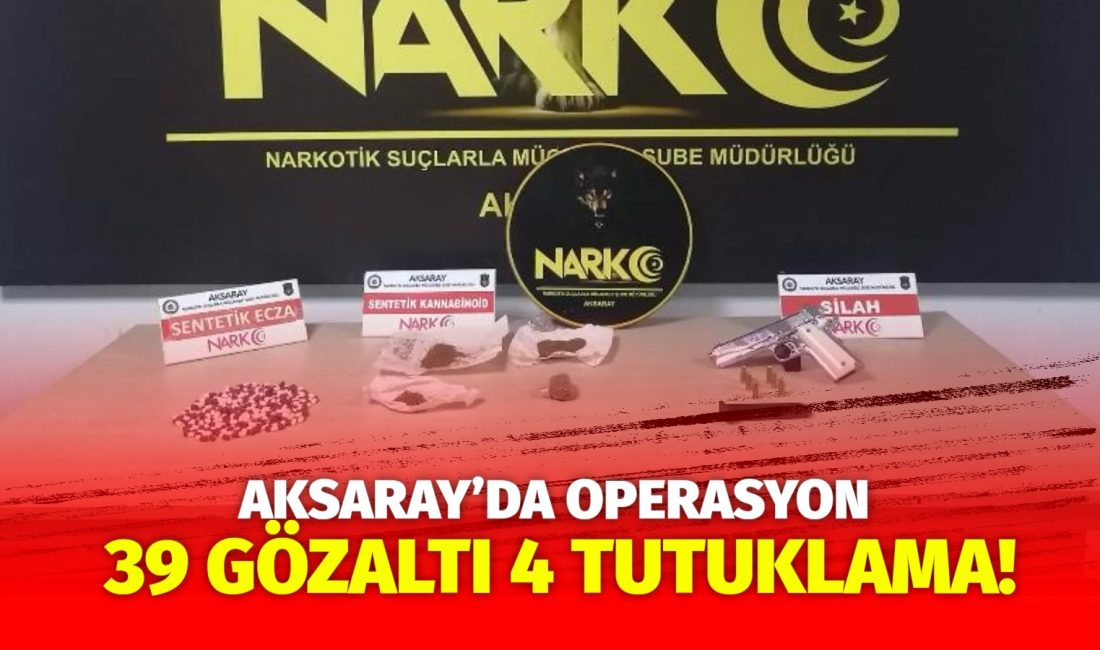 Aksaray Emniyet Müdürlüğü Narkotik