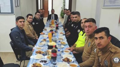 Sultanhanı Kaymakamı Bilal Göksun, Sultanhanı İlçe Emniyet Müdürlüğü’nde görev yapan