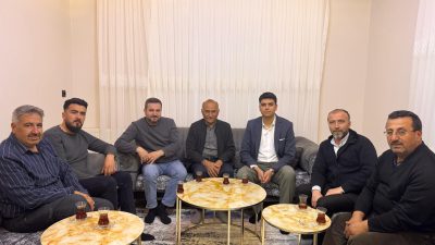 Güzelyurt Kaymakamı Muammer Yetiş ve İl Genel Meclisi (İGM) üyeleri,