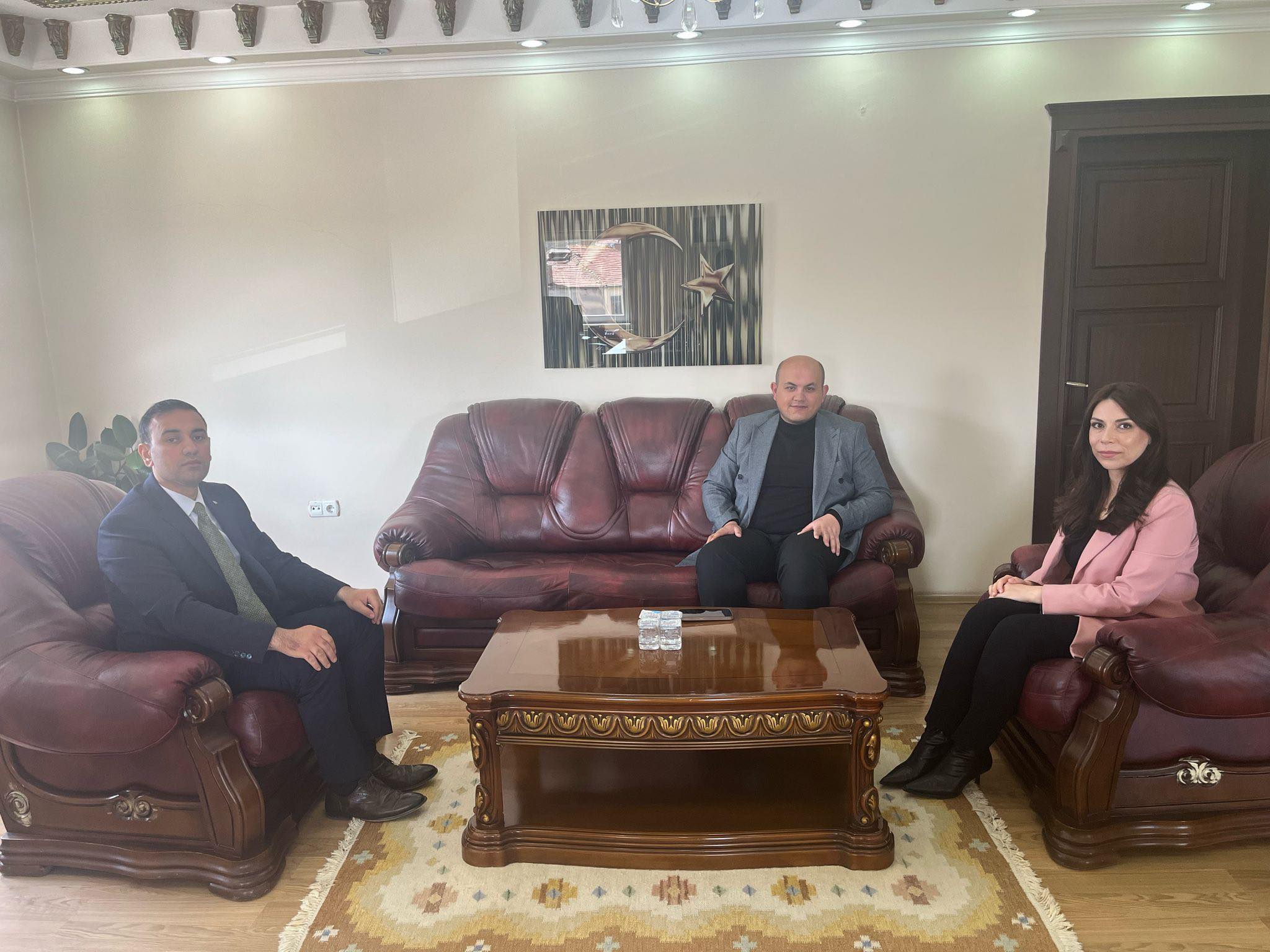 Ağaçören’de kaymakamlar arasında görüşme: Bölgesel iş birliği güçleniyor