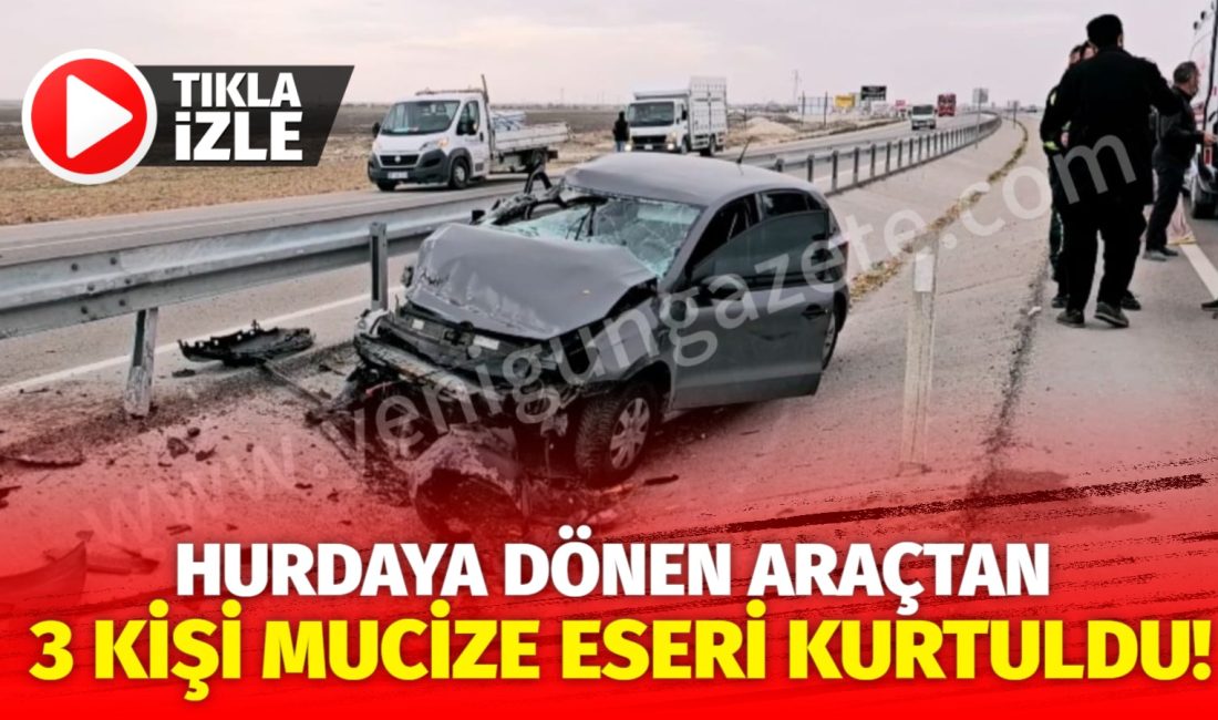 Aksaray-Konya yolunda kontrolden çıkan