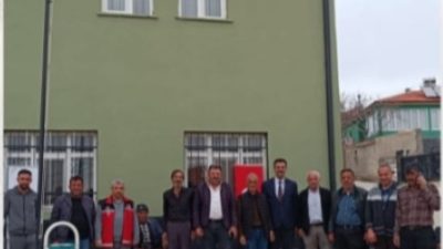 Aksaray Tarım ve Orman İl Müdürlüğü ekipleri, Borucu Köyü’nde çiftçilerle