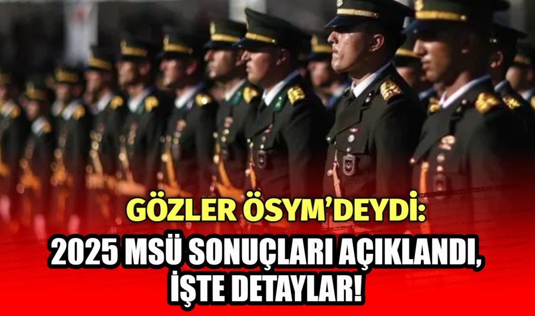ÖSYM, 2025 Millî Savunma