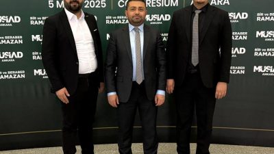 MÜSİAD Ankara ev sahipliğinde düzenlenen iftar programına TBMM Başkanı Numan