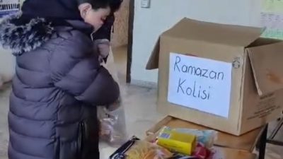Aksaray'ın Güzelyurt ilçesinde bulunan Bekeralar İlkokulu öğrencileri, Ramazan ayının ruhuna
