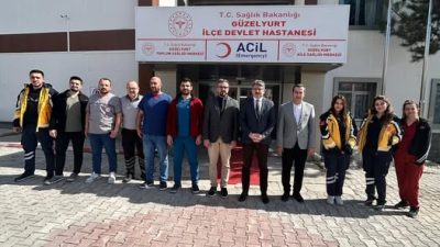 Aksaray İl Sağlık Müdürü Dr. Abdullah Güleç, Güzelyurt ilçesinde bulunan