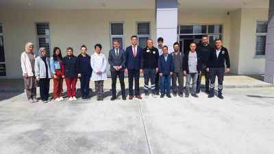 Aksaray İl Sağlık Müdürü Dr. Abdullah Güleç, Sultanhanı ilçesinde bulunan