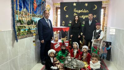 Sarıyahşi Kaymakamı Miyase Demirkoparan ve Belediye Başkanı Doğan Mutlu, Şehit