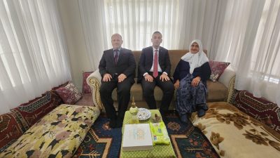 Sultanhanı Kaymakamı Bilal Göksun, Ramazan Bayramı'nın anlamını ve coşkusunu halkla
