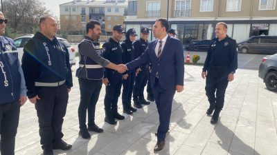 Sultanhanı Kaymakamı Bilal Göksun, İlçe Emniyet Müdürlüğü ve İlçe Jandarma
