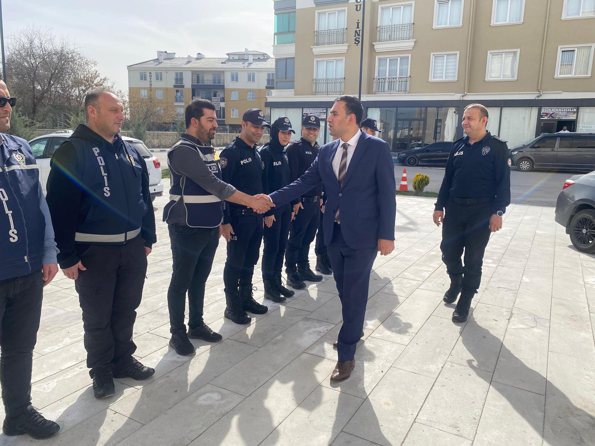Sultanhanı Kaymakamı’ndan güvenlik güçlerine ziyaret; İşte ziyaret gündemi!