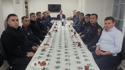 Sultanhanı Kaymakamı Bilal Göksun, Ramazan ayı kapsamında Sultanhanı İlçe Jandarma