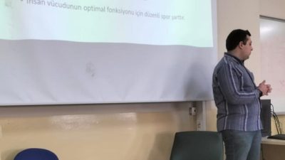 Aksaray Üniversitesi Tıp Fakültesi tarafından düzenlenen "Spor ve Sağlık" konulu