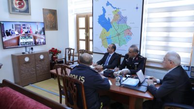 İçişleri Bakanı Ali Yerlikaya ve Aile ve Sosyal Hizmetler Bakanı