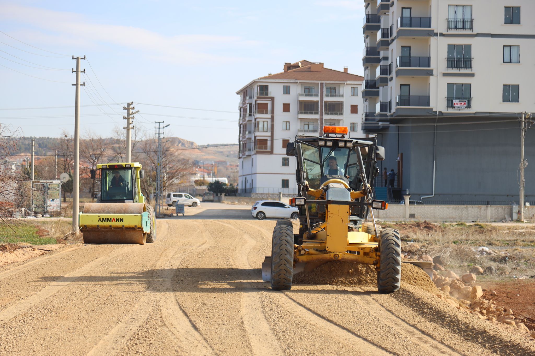 Aksaray Belediyesi’nden Çiftlik Mahallesi’nde yeni bir başlangıç: Üstyapı çalışmaları hızla başladı