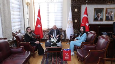 Aksaray Valisi Mehmet Ali Kumbuzoğlu, Türkiye Hentbol Federasyonu’nun üst düzey