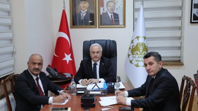 İçişleri Bakanı Ali Yerlikaya’nın başkanlığında video konferans sistemi (VKS) ile