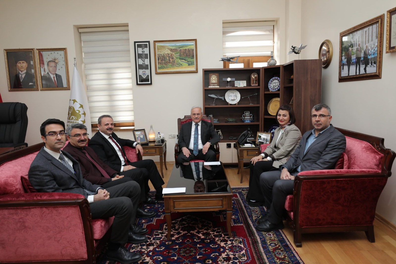 Akademik alanda önemli ziyaret; Vali ve ASÜ temsilcileri bir arada