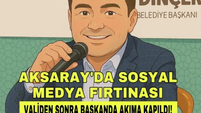 Aksaray’da sosyal medya karikatür akımı! Vali Kumbuzoğlu’nun başlattığı trende Başkan
