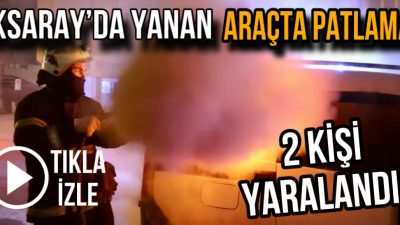 Aksaray’ın Meydan Mahallesi’nde gece yarısı yaşanan olay, hem çevrede panik