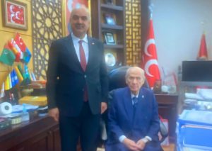 MHP İl Başkanı Karataş’tan Bahçeli ziyareti!